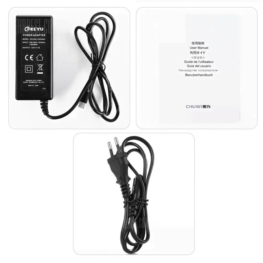 CHUWI Hi13 CWI534 2 in 1 Tablet PC - SILVER EU PLUG-2