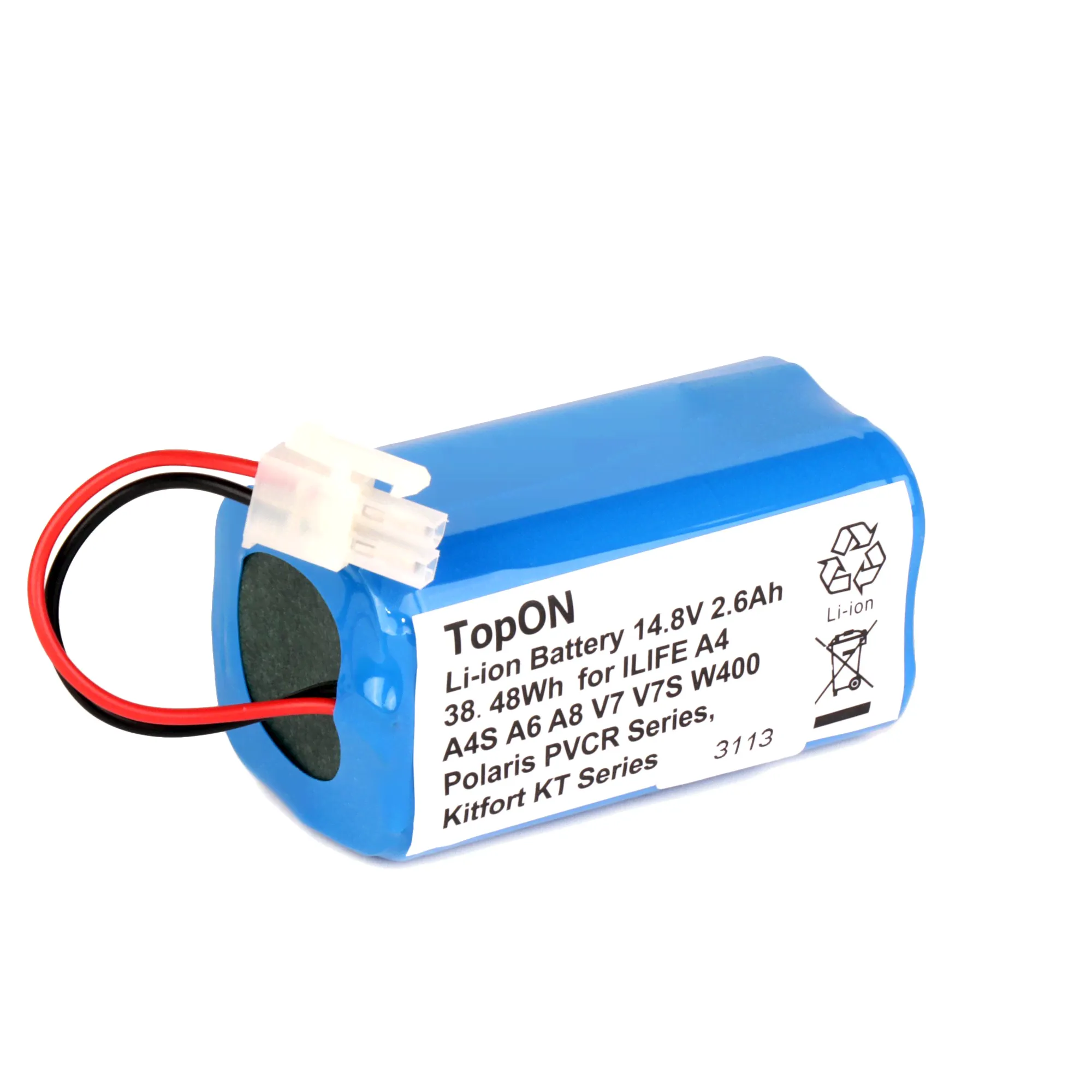 4INR19-66 Аккумуляторы для роботов пылесосов Chuwi 14.8V, 2600mah, Li-Ion-1