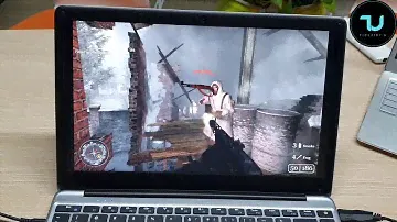 Chuwi Herobook gaming test/PC Games Call of duty! Intel Atom x5-E8000