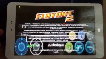 Flatout 2 on Chuwi Hi8 (Touch Anyway)