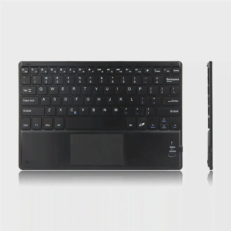 🛍 Bluetooth-клавиатура для планшетного ПК CHUWI Hi10 Plus Hi10 Pro Vi10 Plus, беспроводная клавиатура для chuwi HiBook Pro Win, чехол с сенсорной панелью-0