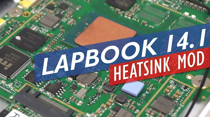 Chuwi Lapbook 14.1 / Lapbook 12.3 Мод с медным радиатором снижает максимальную температуру на 25 градусов!