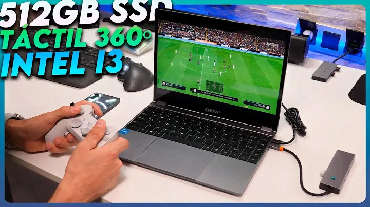 MONITOR, TABLET, PC... TODO en UNO y ¡TÁCTIL! Chuwi Freebook 2023 review