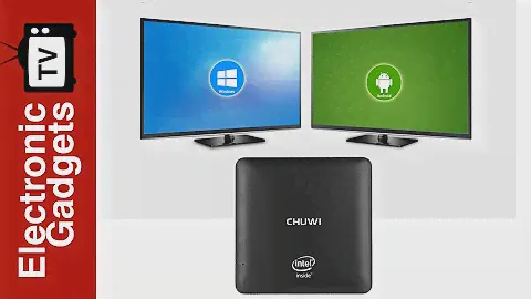 Chuwi HiBox Mini PC with Dual OS, Windows 10 and Android 5.1, 3D Media