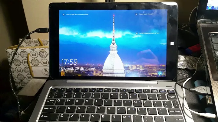 malfunction "CHUWI CHUWI HiBook Pro 2 in 1" display