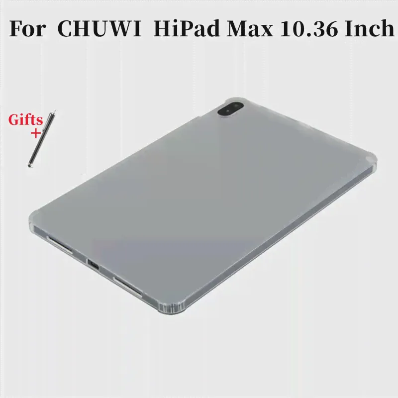 10,36 "Ультратонкий Мягкий Прозрачный чехол из ТПУ для планшетного ПК CHUWI HiPad Max, Защитный чехол Для ПК CHUWI HiPad Max и подарки