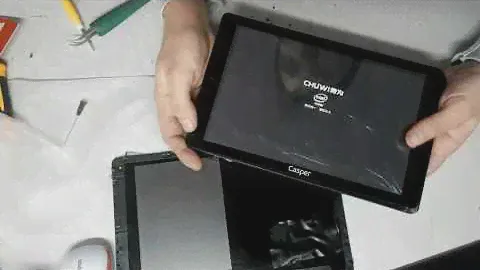 Разборка и Замена тачскрина (сенсора) Chuwi V10HD 3G