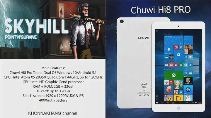 Chuwi Hi8 Pro : SKYHILL