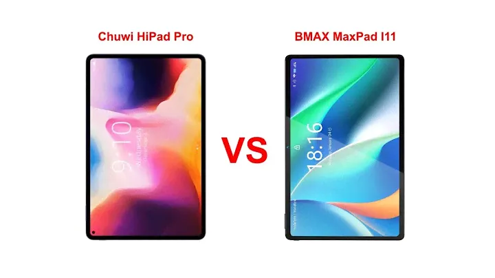 Chuwi HiPad Pro vs Bmax MaxPad I11 - Tablets comparison (link and coupons in the description)